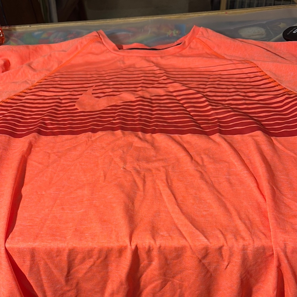 Nike Orange Athletic Shirt